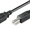 Luxorparts USB-B-kabel - Sort 1,8 m
