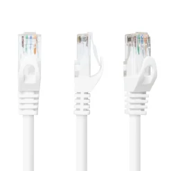 Luxorparts UTP-netværkskabel Cat. 6 Hvid - 5,0 m