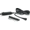 Luxorparts 12 V-adapter med 8 DC-stik 24W