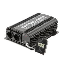 Luxorparts Vekselretter med ren sinusformet bølge 1000 W