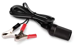 Luxorparts 12 V-stik med batteriklemmer