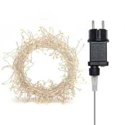 Lyskæde Kluster 460 LED - 5m - Sølv