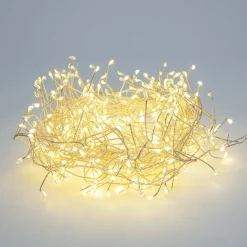 Lyskæde Kluster 460 LED - 5m - Sølv