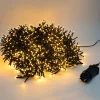 Lyskæde Kluster 2250 LED - 15m - Sort
