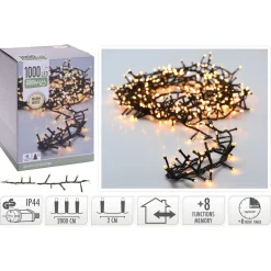 Lyskæde 1000 LED 20 m