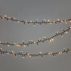 Lyskæde 2000 LED 40 m (sort)