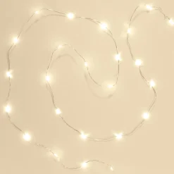 Lyskæde Micro 40 LED - 1,95m - Sølv