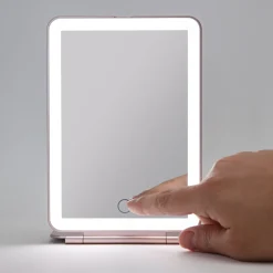 Makeup spejl med LED-belysning