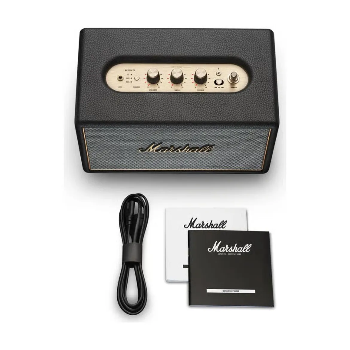 Marshall Acton IV Bluetooth-højttaler, Sort