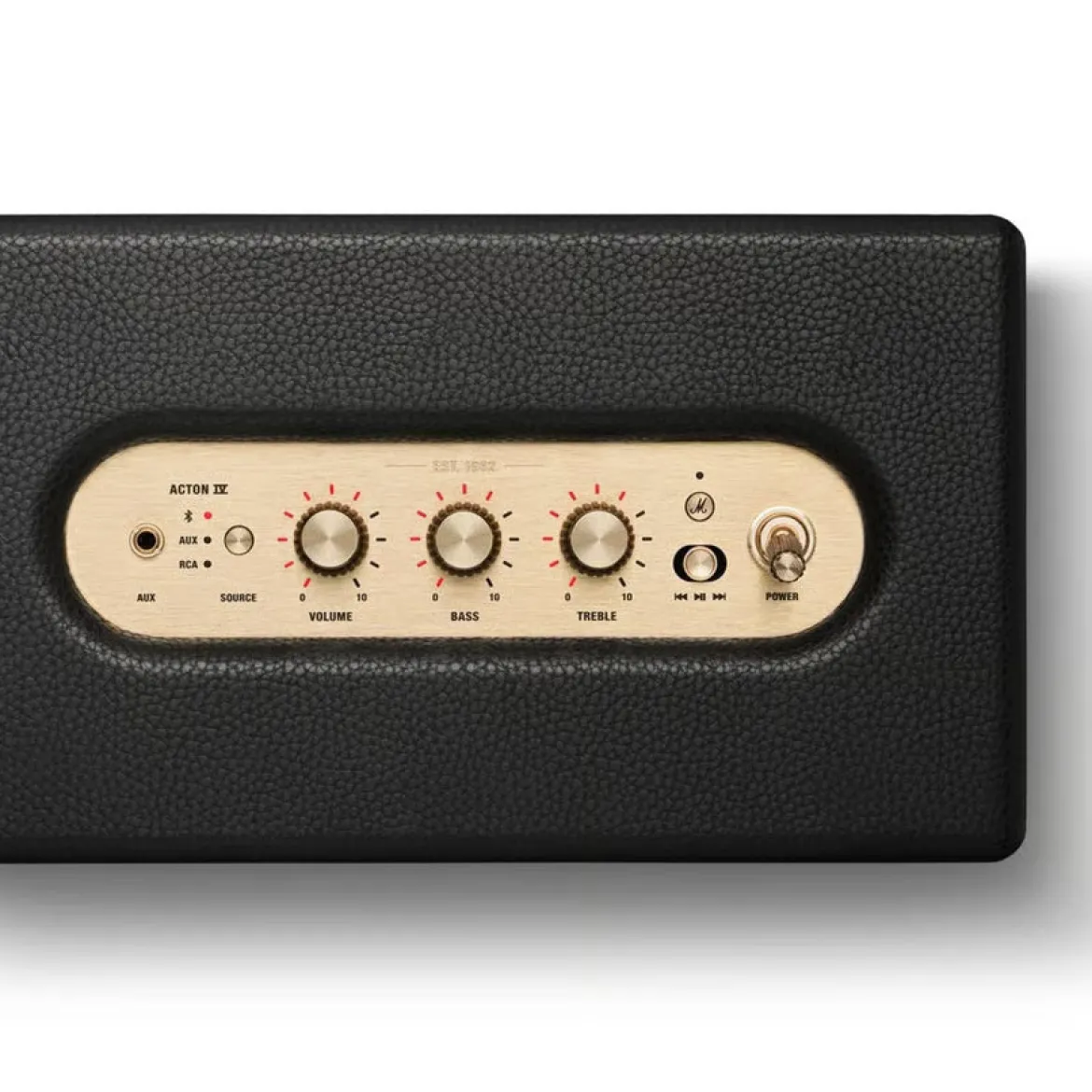 Marshall Acton IV Bluetooth-højttaler, Sort