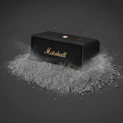 Marshall Emberton III Bluetooth-højttaler, Black and Brass