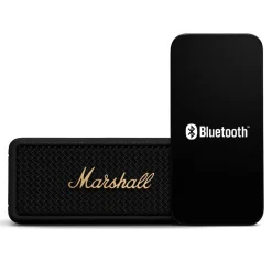 Marshall Emberton III Bluetooth-højttaler, Black and Brass