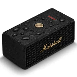 Marshall Emberton III Bluetooth-højttaler, Black and Brass