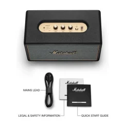 Marshall Stanmore IV Bluetooth-højttaler, Sort