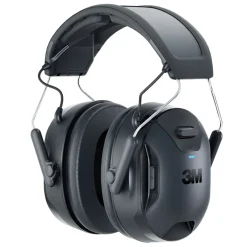 3M Connect & Solar Trådløst høreværn - Sort