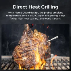 Meater 2 Plus Trådløs grilltermometer og repeater til mobilen.