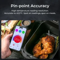Meater 2 Plus Trådløs grilltermometer og repeater til mobilen.
