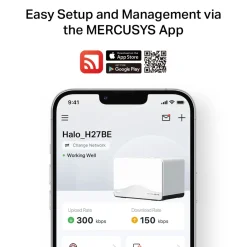 Mercusys Halo H27BE Mesh Wi-Fi 7 2-pakke