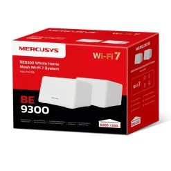 Mercusys Halo H47BE Mesh Wifi 7-system 2-pack