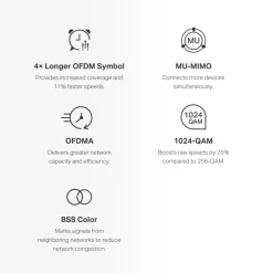 Mercusys Halo H60X Mesh Wifi 6-system 3-pakke
