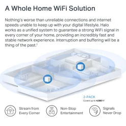 Mercusys Halo H60X Mesh Wifi 6-system 2-pak