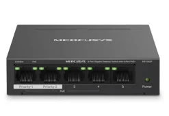 Mercusys MS105GP 5-portars gigabitswitch med POE+
