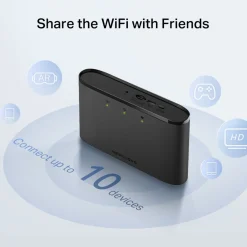Mercusys MT110 4G LTE-router med modem