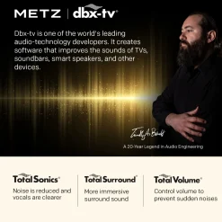 METZ Bærbar 12 V Google TV 32