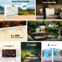 METZ Bærbar 12 V Google TV 32