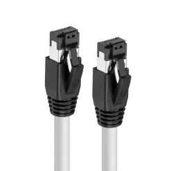MicroConnect Cat8.1 S/FTP netværkskabel - 7,5 m - Hvid - LSZH