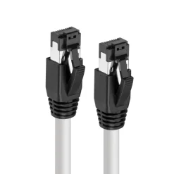 MicroConnect Cat8.1 S/FTP netværkskabel - 0,25 m - Hvid - LSZH