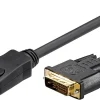 MicroConnect DisplayPort til DVI-D - 2 m