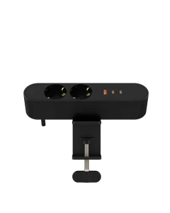 MicroConnect Multi Desktop Power Socket - 2 - Schuko, USB-A + 2 - USB-C - 67 W - 1,8 m