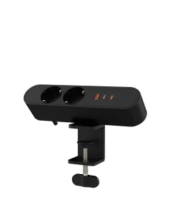 MicroConnect Multi Desktop Power Socket - 2 - Schuko, USB-A + 2 - USB-C - 67 W - 1,8 m
