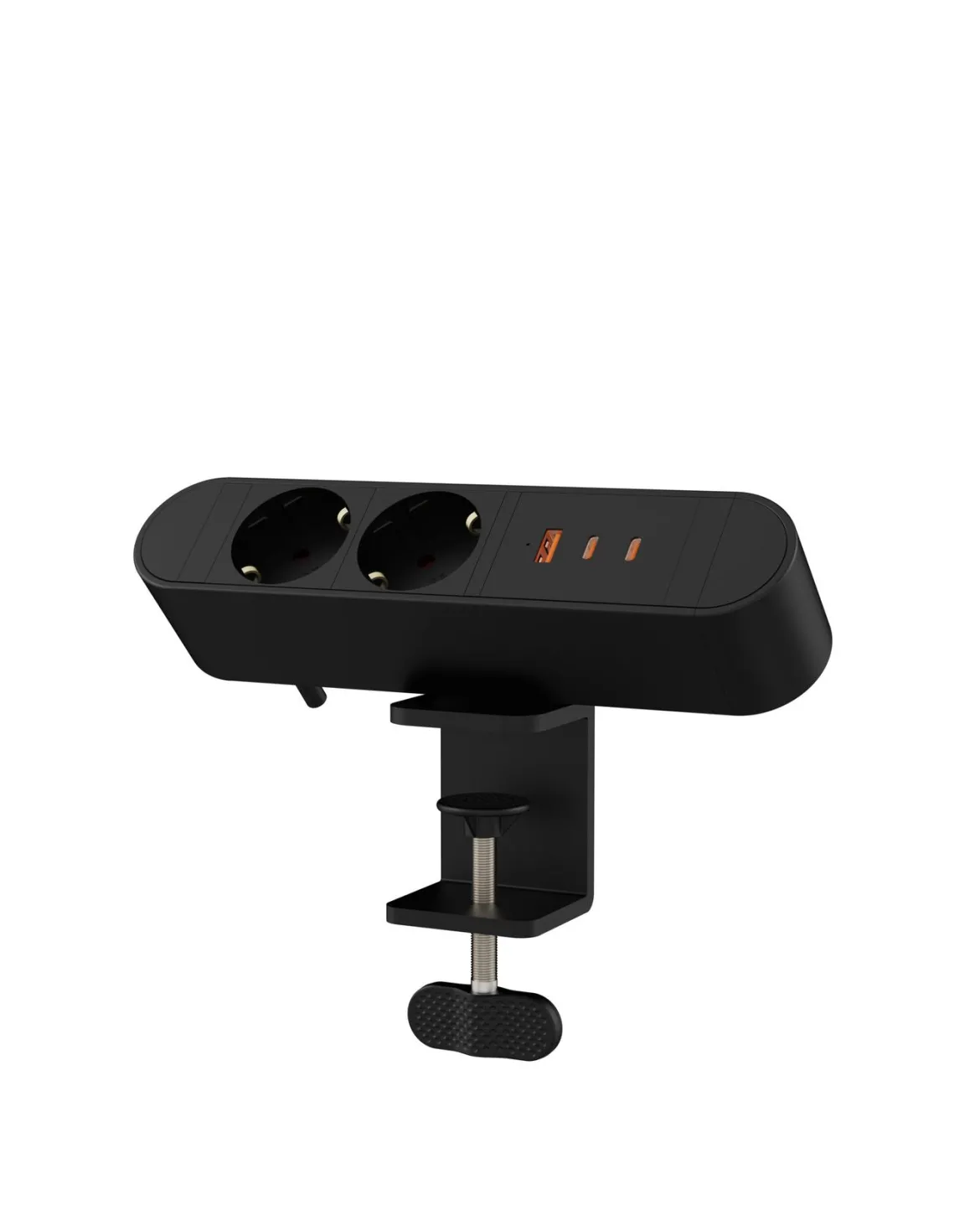MicroConnect Multi Desktop Power Socket - 2 - Schuko, USB-A + 2 - USB-C - 67 W - 1,8 m