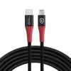 MicroConnect Safe Charge USB-C til Lightning data blocker-kabel - 1,5m