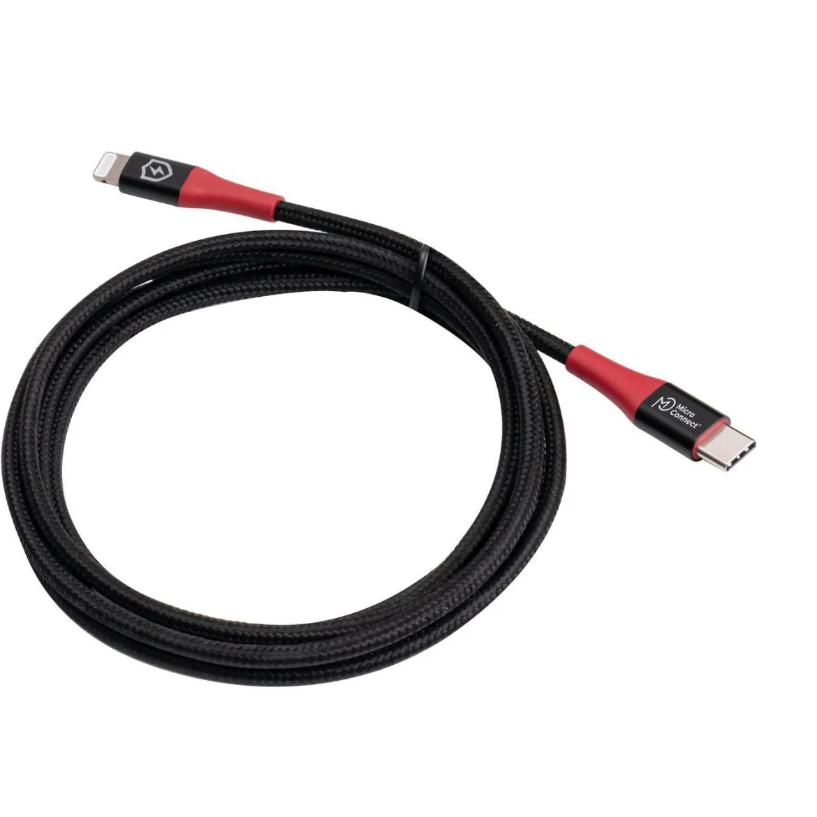 MicroConnect Safe Charge USB-C til Lightning data blocker-kabel - 1,5m