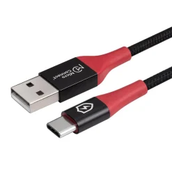 MicroConnect Safe Charge USB-A til USB-C data blocker-kabel - 1,5 m