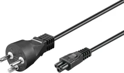 MicroConnect strømkabel DK til C5 - 1,8 m