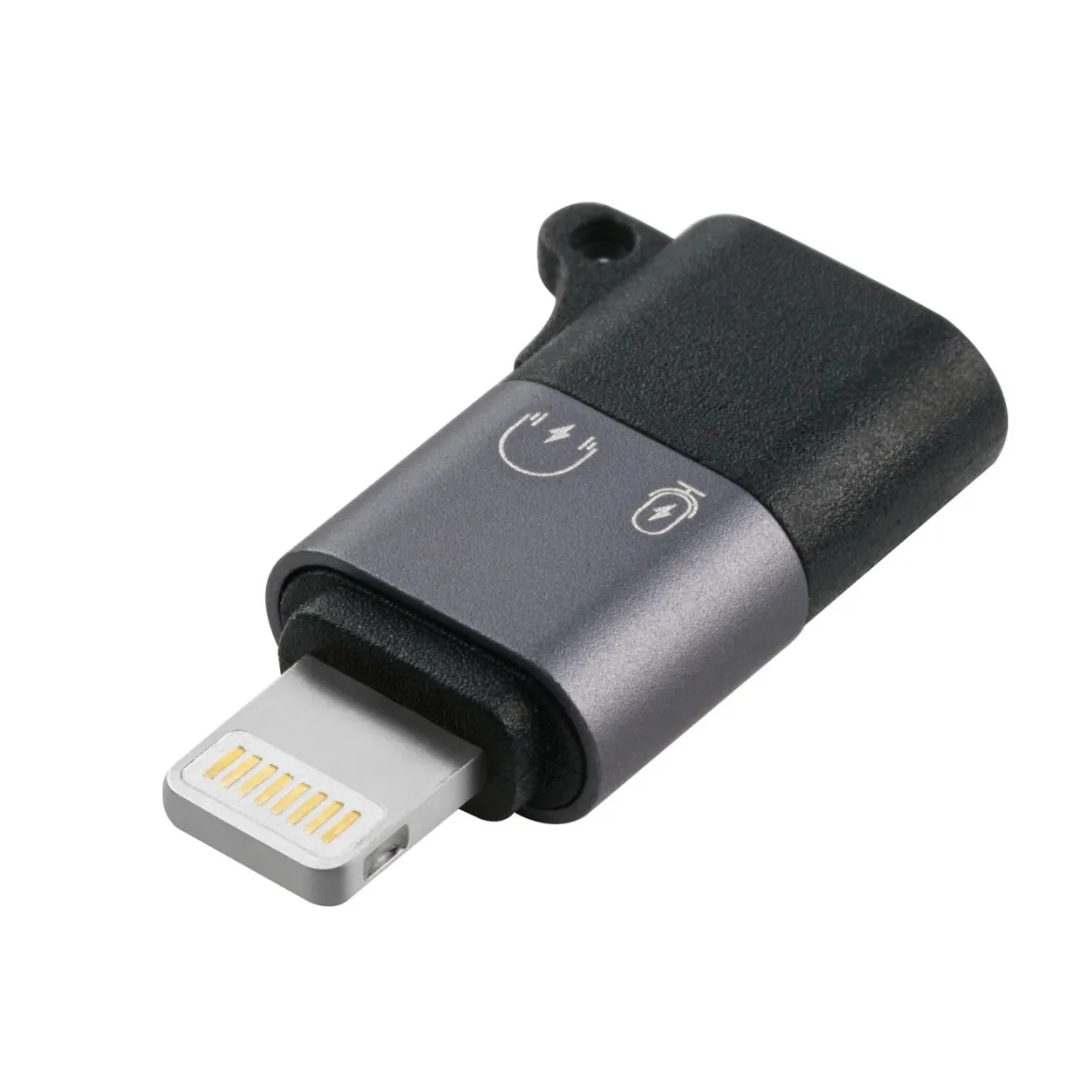 MicroConnect USB-C til Lightning-adapter - Sølv