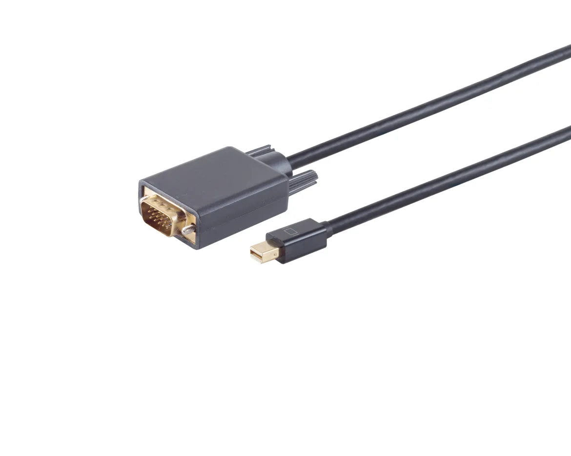 Mini DisplayPort til VGA-kabel 1,0 m (DisplayPort 1.2)