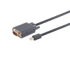 Mini DisplayPort til VGA-kabel 2,0 m (DisplayPort 1.2)