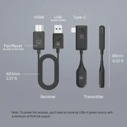 MiniX Neo C1 USB-C til HDMI trådløs skærmdongle