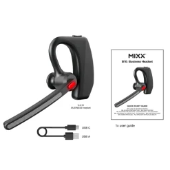 MIXX Mono Headset B10 trådløst med ENC-mikrofon, Sort