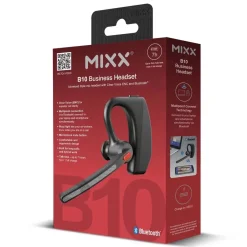 MIXX Mono Headset B10 trådløst med ENC-mikrofon, Sort