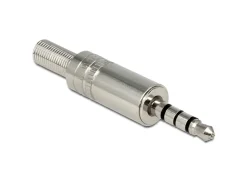 3,5 mm-stik i metal Han 4-polet