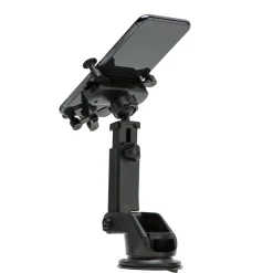 Mobilholder med hurtigfastgørelse til forruden.