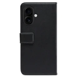 Mobilize Classic Gelly Wallet Book Case til iPhone 16 Plus, Sort