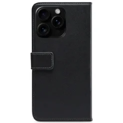 Mobilize Classic Gelly Wallet Book Case til iPhone 16 Pro Max, Sort