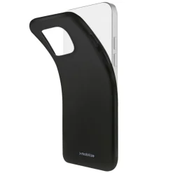 Mobilize Rubber Gelly Case til iPhone 16 Plus, Sort